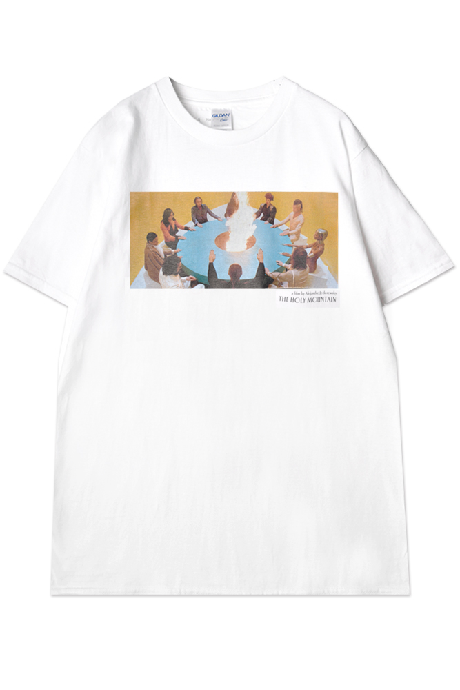 【UPLINK】『ホーリーマウンテン』TシャツB/WHITE