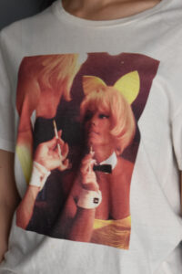 ◇セール対象◇【BRAND VINTAGE】HYSTERIC GLAMOUR x PLAYBOY T-shirt