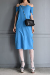 【新品未使用】A-POC ISSEY MIYAKE　リバースバケット2　トップス BRAND VINTAGE】A-POC ABLE ISSEY MIYAKE 2way Dress/Blue #4323