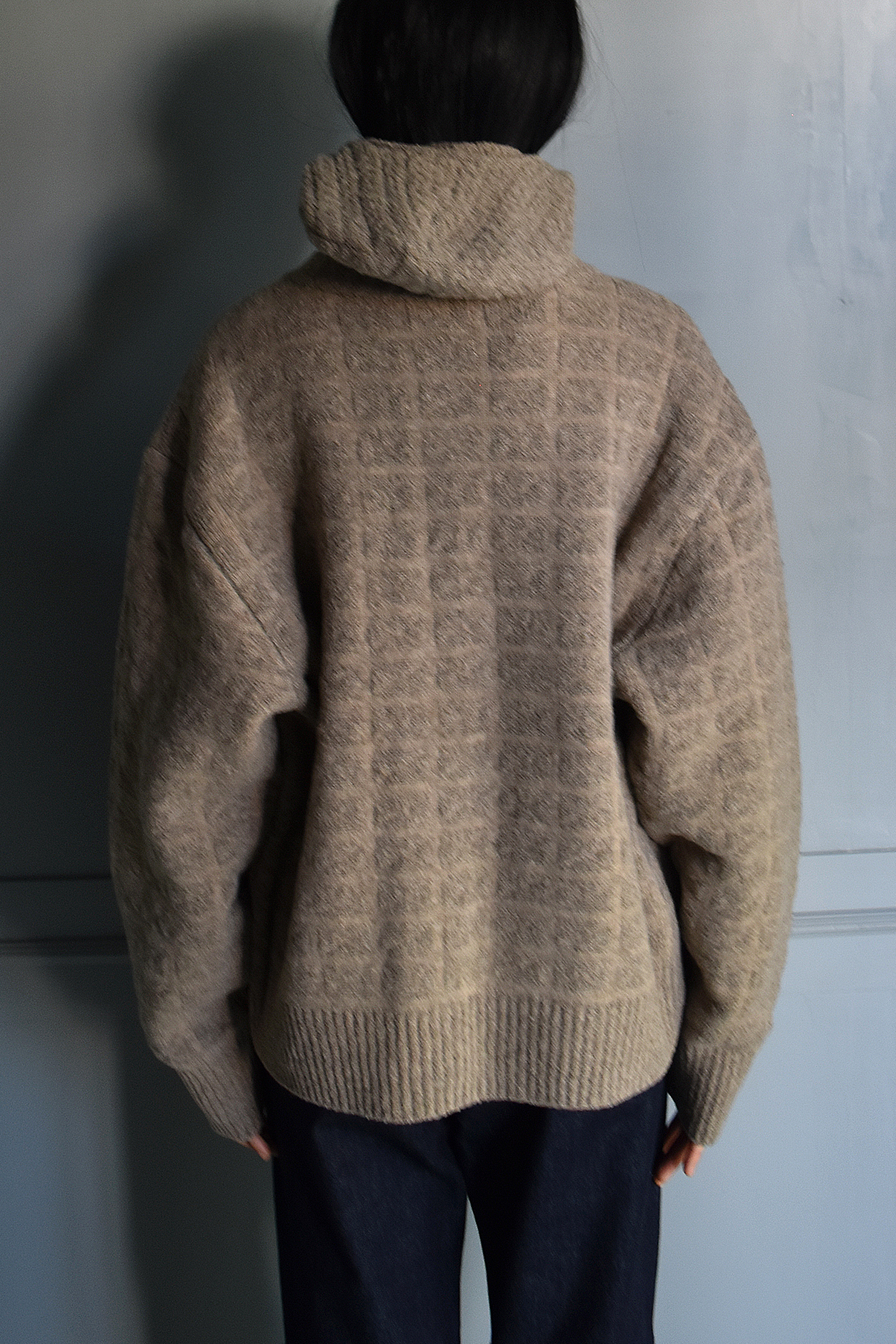 ◇OUTLET SALE◇ 【MATSUFUJI】Jacquard Cardigan [M223-0501