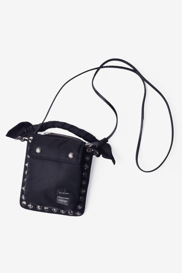 TOGA x PORTER SHOULDER POUCH BLACK - バッグ