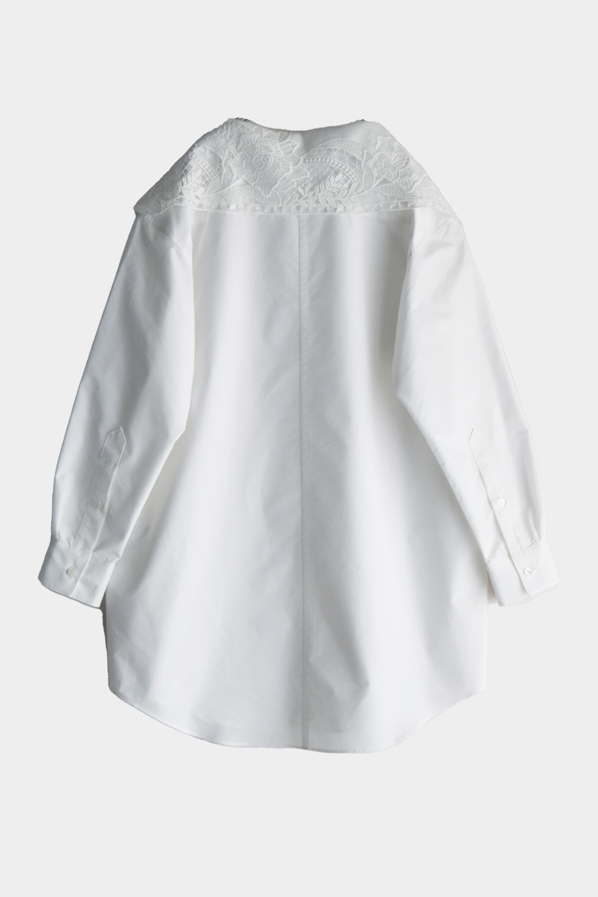 ◇セール対象◇【TOGA PULLA】Lace boat neck shirt / WHITE | Sister 