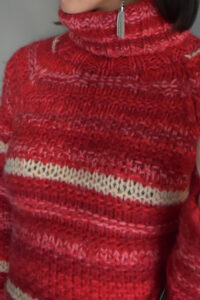 BRAND VINTAGE】Junya Watanabe Comme des Garcons Knit /Red