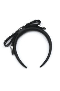 c*u様 TOGA TOO L RIBBON HEADBAND黒リボンカ TOGA】トーガ l ribbon headband カチューシャ TOGA TOO