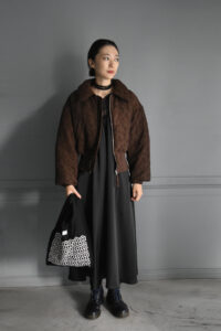 ◇セール対象◇【FETICO】Floral jacquard bomber jacket | Sister