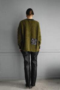 ◇セール対象◇【Brain Dead】FUTURE VISION BOXY KNIT SWEATER